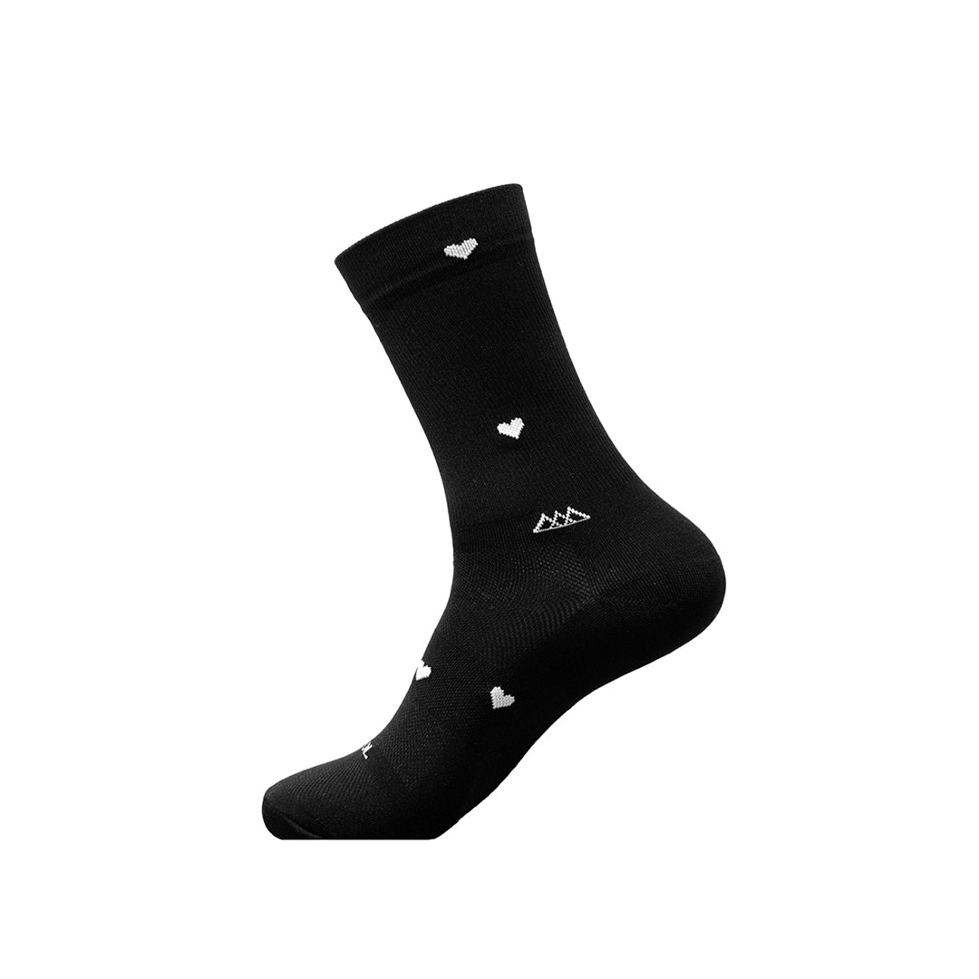 Socks 2Heart Negro Blanco